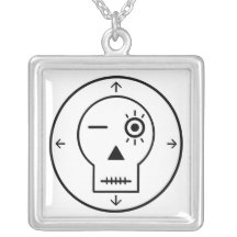 Santa Muerte Magick Evil Eye Ketting