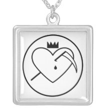 Santa Muerte Magick True Love Seal Ketting