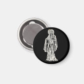 Santa Muerte Magneet (Voorkant / Achterkant)
