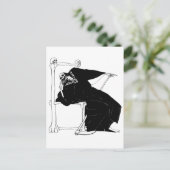 "Santa Muerte" (Mexicaanse grim Reaper) Briefkaart (Staand voorkant)