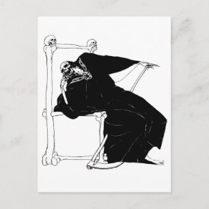 "Santa Muerte" (Mexicaanse grim Reaper) Briefkaart