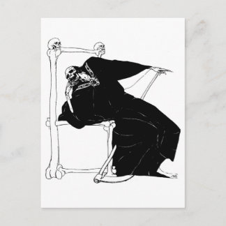 "Santa Muerte" (Mexicaanse grim Reaper) Briefkaart