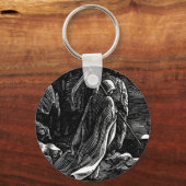 Santa Muerte (Mexicaanse grim Reaper) circa 1939 Sleutelhanger (Voorkant)