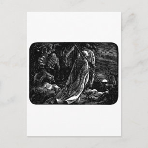 Santa Muerte (Mexicaanse grim Reaper) Feestdagenkaart