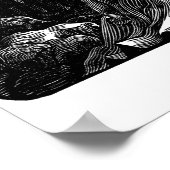 "Santa Muerte" (Mexicaanse grim Reaper) Poster (Hoek)