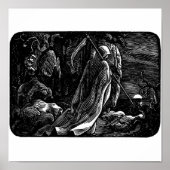 "Santa Muerte" (Mexicaanse grim Reaper) Poster (Voorkant)