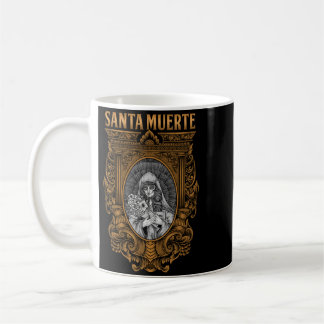 Santa Muerte Mexicaanse vrouwelijke godheid suiker Koffiemok