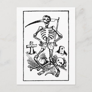 Santa Muerte, Mexican Grim Reaper c. begin jaren 1 Briefkaart