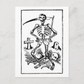 Santa Muerte, Mexican Grim Reaper c. begin jaren 1 Briefkaart (Voorkant)