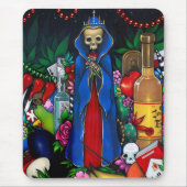 Santa Muerte Mousepad Muismat (Voorkant)