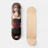 Santa Muerte Persoonlijk Skateboard (Voorkant)