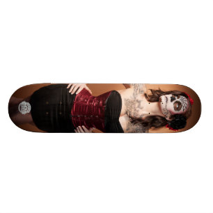 Santa Muerte Persoonlijk Skateboard