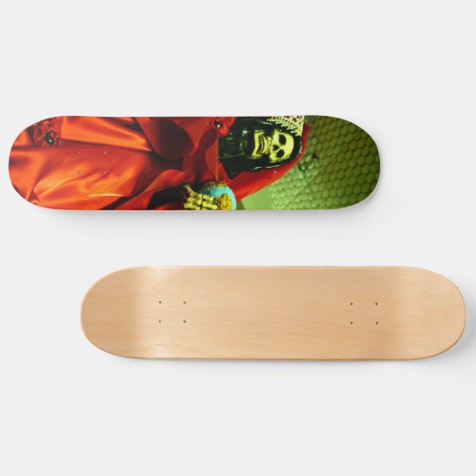 Santa Muerte Persoonlijk Skateboard (Horizontaal)
