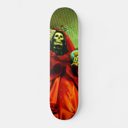 Santa Muerte Persoonlijk Skateboard (Voorkant)