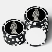 Santa Muerte Poker Chips (Opstapeling)