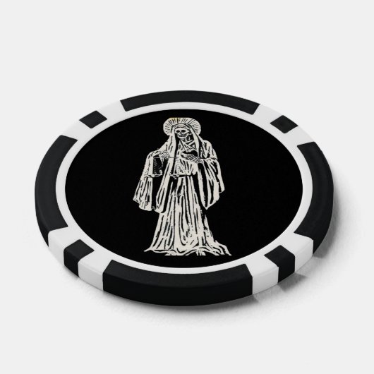 Santa Muerte Poker Chips (Enkel)