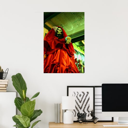 Santa Muerte Poster (Thuiskantoor)