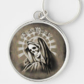 Santa Muerte Sleutelhanger (Voorkant)