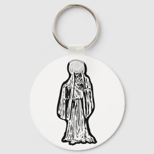 Santa Muerte Statue Sleutelhanger
