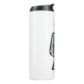 Santa Muerte Statue Thermosbeker (Gedraaid links)