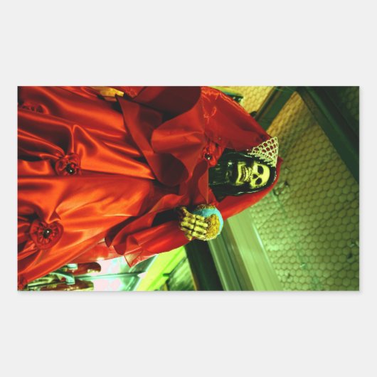 Santa Muerte Sticker (Voorkant)