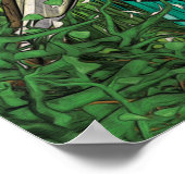 Santa Muerte Tarot - De wereld Poster (Hoek)