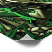 Santa Muerte Tarot - Twee bekertjes Poster (Hoek)