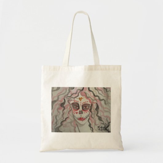 Santa Muerte Tote Bag (Voorkant)