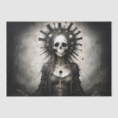 Santa Muerte Whispering Death - Decoupage - Tissuepapier (Voorkant)