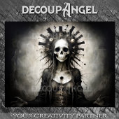 Santa Muerte Whispering Death - Decoupage - Tissuepapier