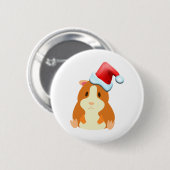 Santa Muffin Button (Voorkant /achterkant)