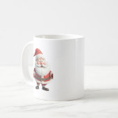 santa mug koffiemok (Voorkant links)