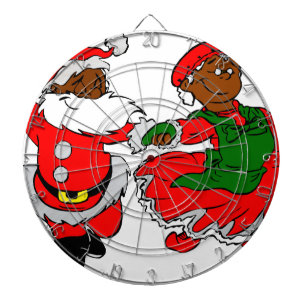 santa mus claus dartbord
