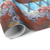 "Santa Napping"-cadeauverpakking Cadeaupapier (Rol Hoek)