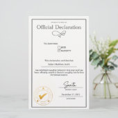 Santa Naughty List Verklaring bewerkbaar (Staand voorkant)