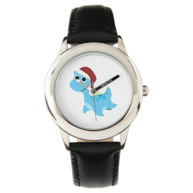 Santa Nessie Horloge (Voorkant)