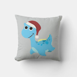 Santa Nessie Kussen