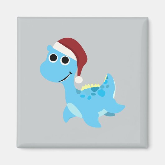 Santa Nessie Magneet (Voorkant)