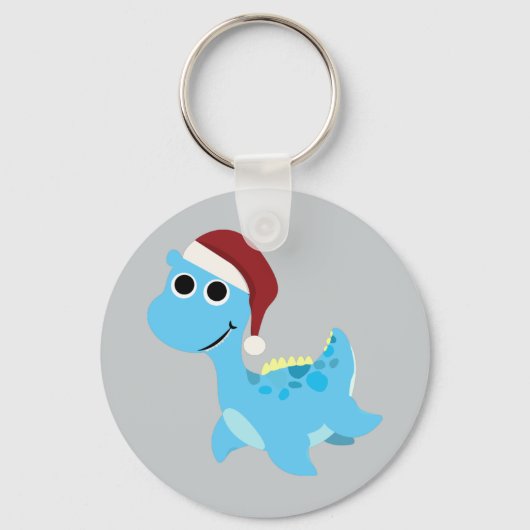Santa Nessie Sleutelhanger (Voorkant)