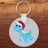 Santa Nessie Sleutelhanger (Voorkant)