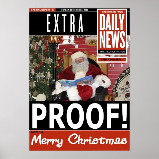 Santa News Print (Voorkant)