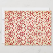 Santa Nice Officiële lijst Certificaat Feestdagenkaart (Achterkant)