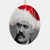 Santa Nietzsche Atheïst Ornament (Rechts)