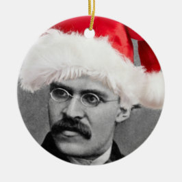 Santa Nietzsche Atheïst Ornament