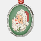 Santa No. 1 Metalen Ornament (Links)