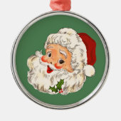 Santa No. 1 Metalen Ornament (Voorkant)
