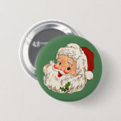 Santa No. 1 Ronde Button 5,7 Cm (Voorkant /achterkant)