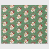 Santa No. 1 Season's Greetings Cadeaupapier (Vlak)