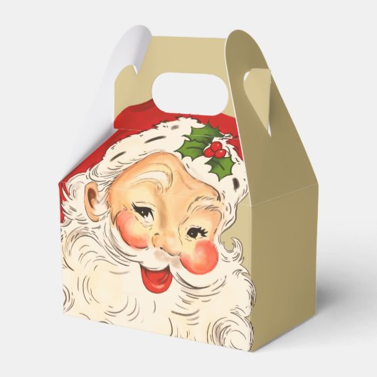 Santa No. 2 Favor Box Bedankdoosjes (Voorkant Zijde)