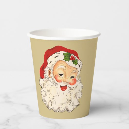 Santa No. 2-papierbekertjes Papieren Bekers (Voorkant)